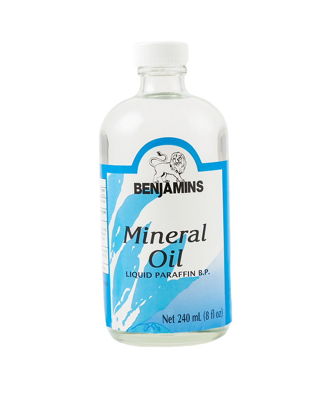 Benjamins Mineral Oil, 120ml & 240ml